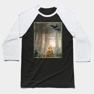 Siegfried's death - Arthur Rackham Baseball T-Shirt